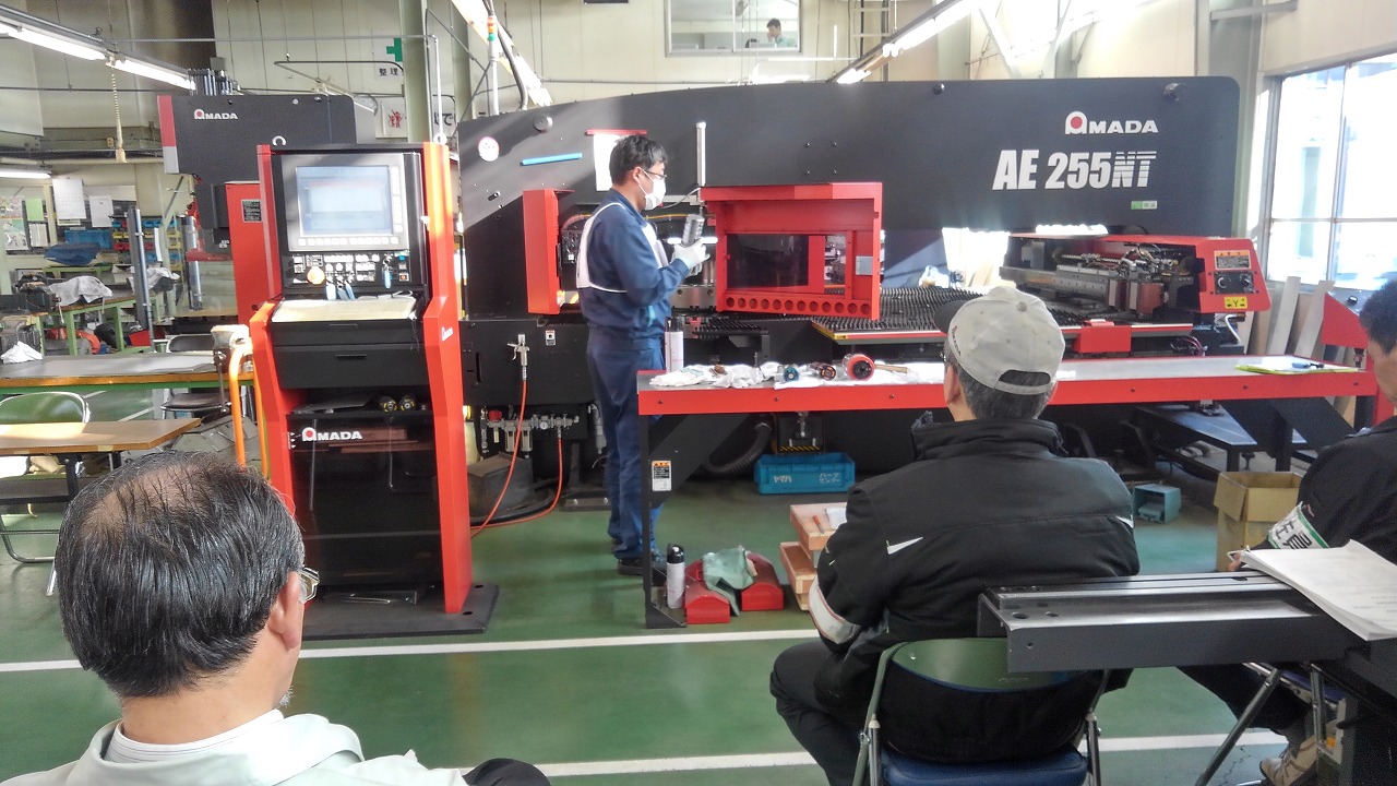 技能検定実技試験実施しました